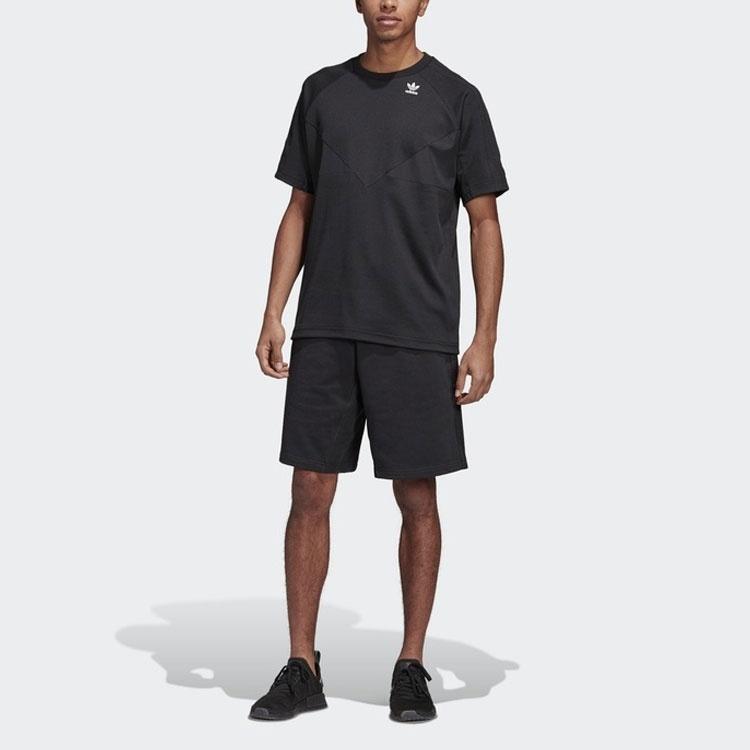 adidas Originals Short Casual Sports Breathable Shorts Black Men's DV1972