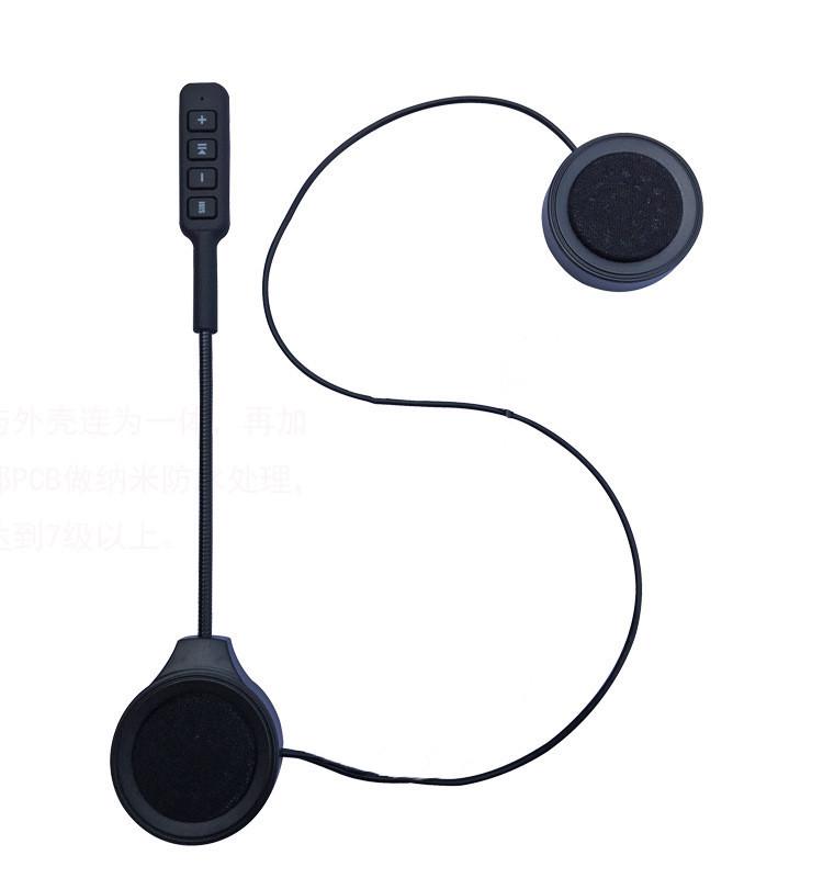 

Waterproof Bluetooth 4.1 Helmet Stereo Headset Earphones чёрный