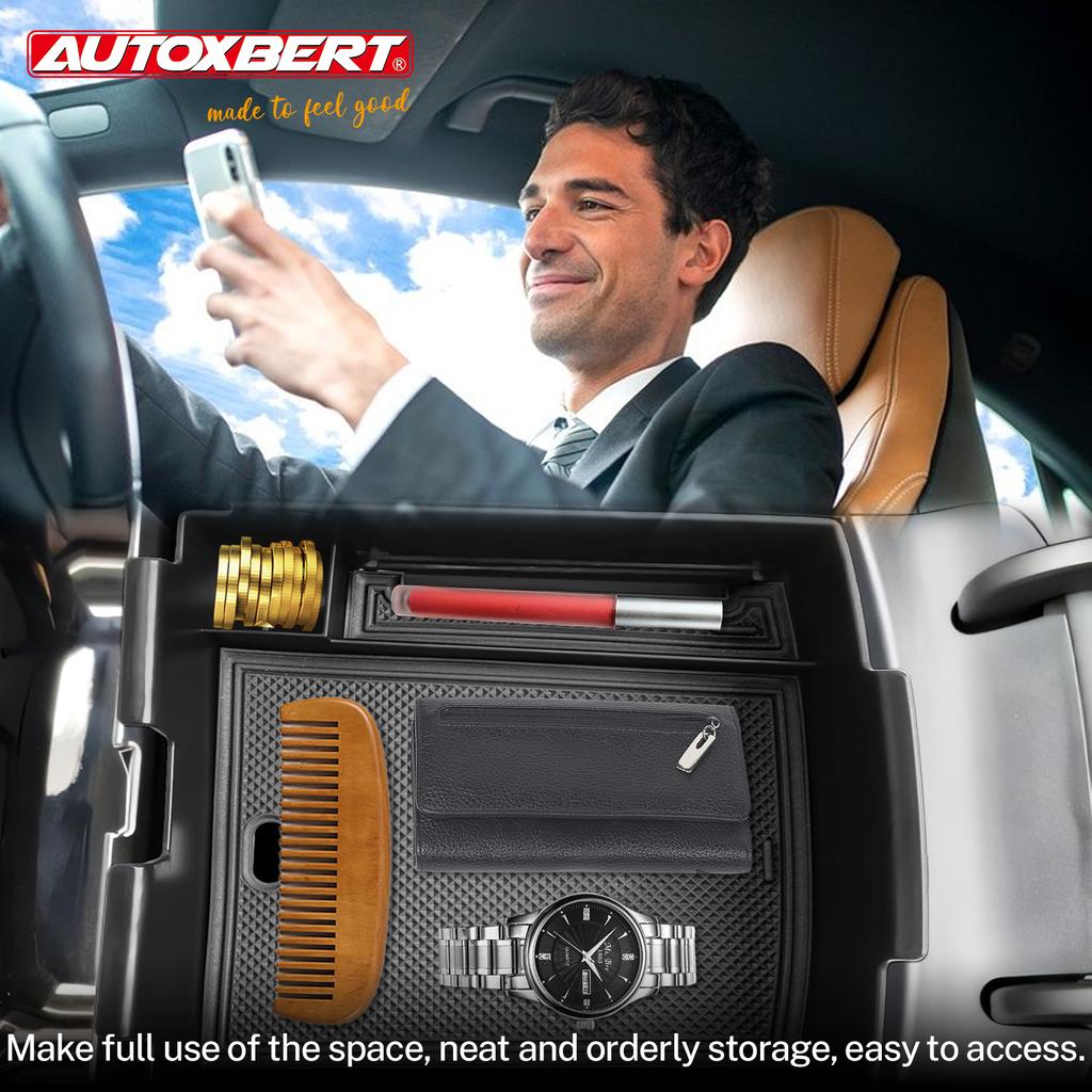 For Hyundai Tucson NX4 Facelift 2025 2026 Armrest Storage Box Center Console Organizer Container Pallet Holder Tray Accessories