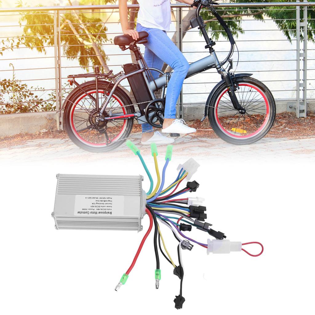 350W 36V 48V Brushless Speed Motor Controller Thumb Throttle with LCD GZ3 Panel for Electric Bike Scooter