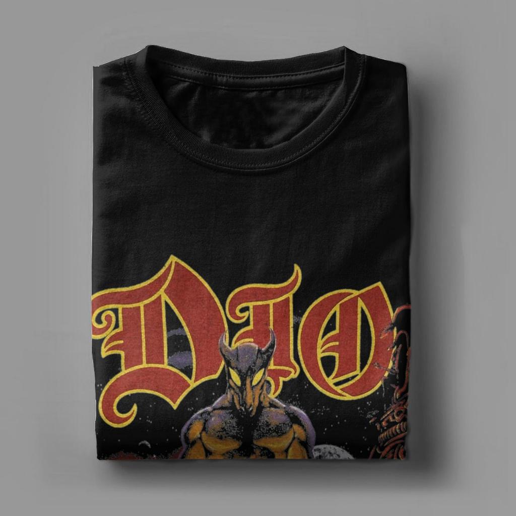 Tricou Unic Dio The Last In Line Tour pentru Bărbați Gât Rotund 100% Bumbac Tricou cu Mânecă Scurtă Îmbrăcăminte Mărimi Mari