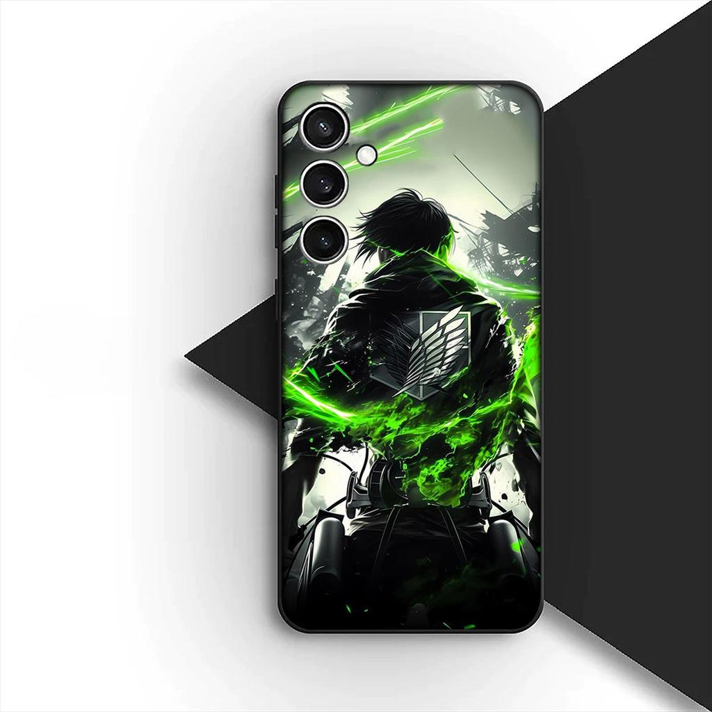 Cover Attack On Titan Levi Eren Jaeger for OPPO A40 A80 A60 A38 A79 A15 A16 A17 A18 A58 A78 A57 A53 A40M 4G 5G Phone Case