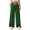 Women's Fashion Loose Drawstring Closed Waist Print  Casual Sports Pants Casual Pants