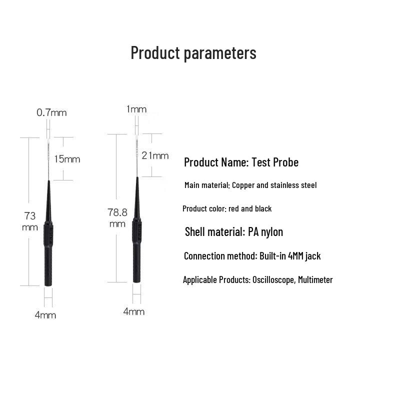 Huijun Multimeter Piercing Test Probe