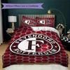 Feyenoord Pattern Bedding Uilt Set Uilt Cover Pillowcase Home Decoration Birthday Gift (1 * Duvet Cover + 2 * Pillowcase  Without Core)53