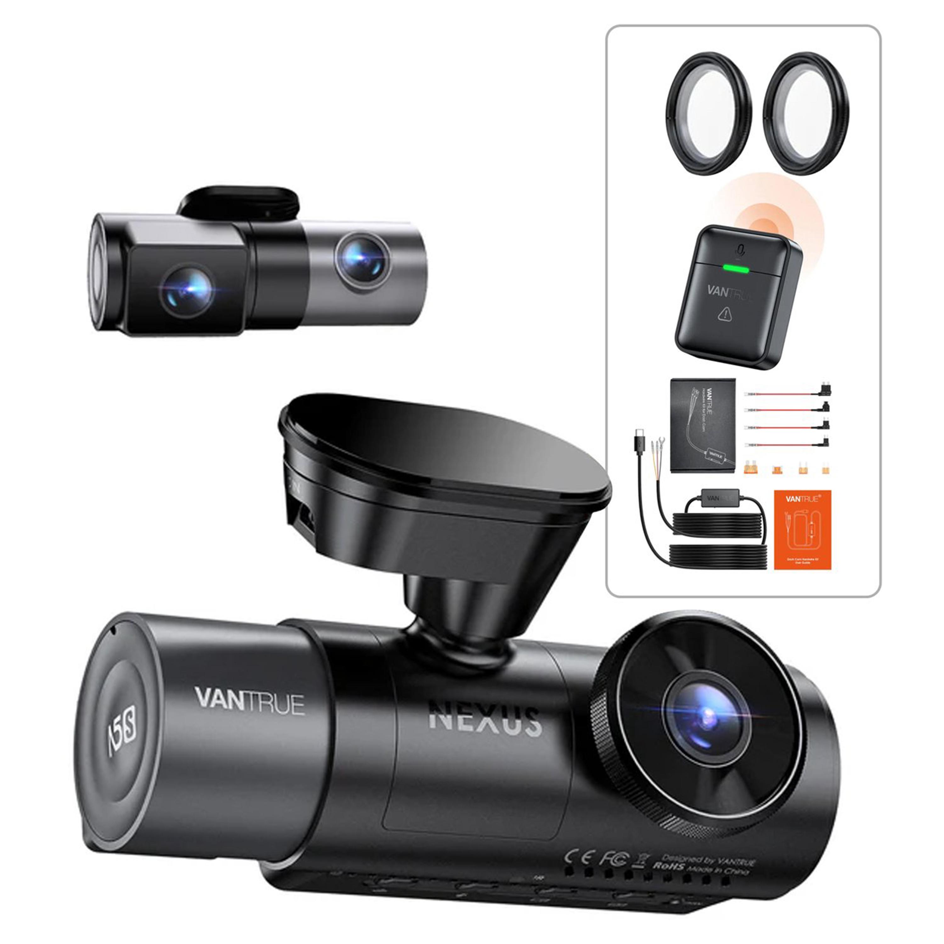 wonderful place Vantrue N5S 4-kanaals 360 Graden WiFi Dashcam[Gratis Bij Aankoop, 40mm Cpl Filter*2 + VP03 Hardwire Kit + Afstandsbediening]
