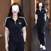 Summer Women's Korean Fashion Slimming Loose Age-reducing Casual Sportswear Suit Western Style Two-piece Set