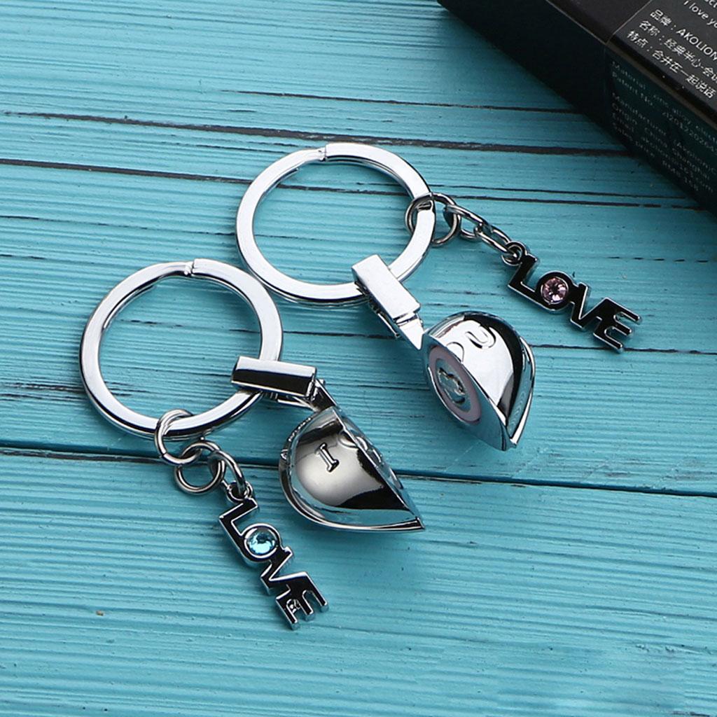 100 Pieces/Set Simple Unisex for Key Holder Metal Round Flat Keyring 25/28/30/35