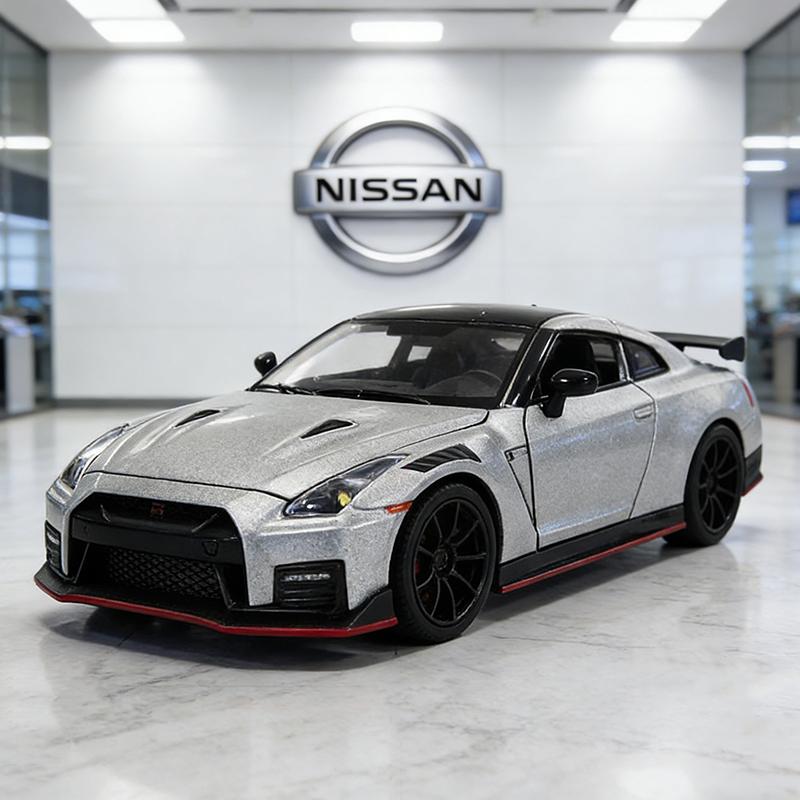 ABP3  1:32 Nissan GTR R35 NISMO Legierung Druckguss Spielzeugauto Modell Ton und Licht Kinderspielzeug Sammlerstücke Geburtstagsgeschenk