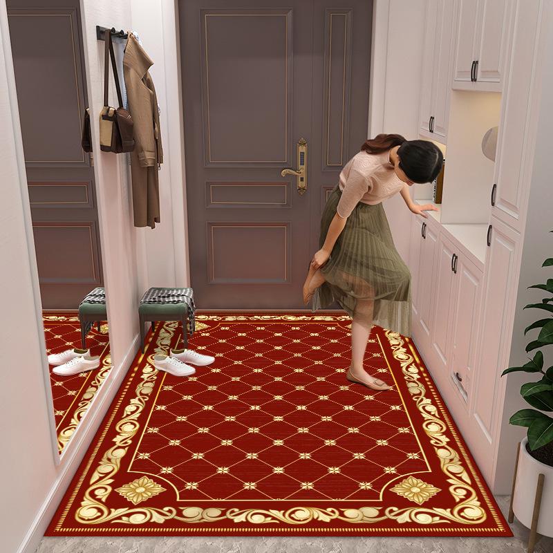 Entrance Door Mat Large Entrance Mat Dirt Resistant Door Mat Household Carpet Entrance Mat Foyer Outdoor