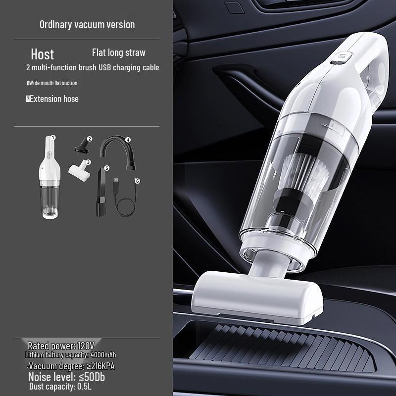 Wireless Mini Handheld Car Vacuum Cleaner for Pet Hair and Household Use