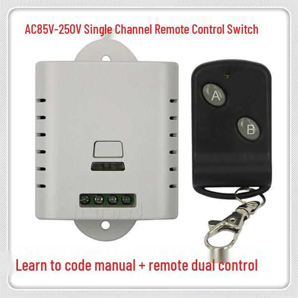220V TV Power Controller with Butterfly 2-Key Remote Switch Single Channel Remote Control Switch