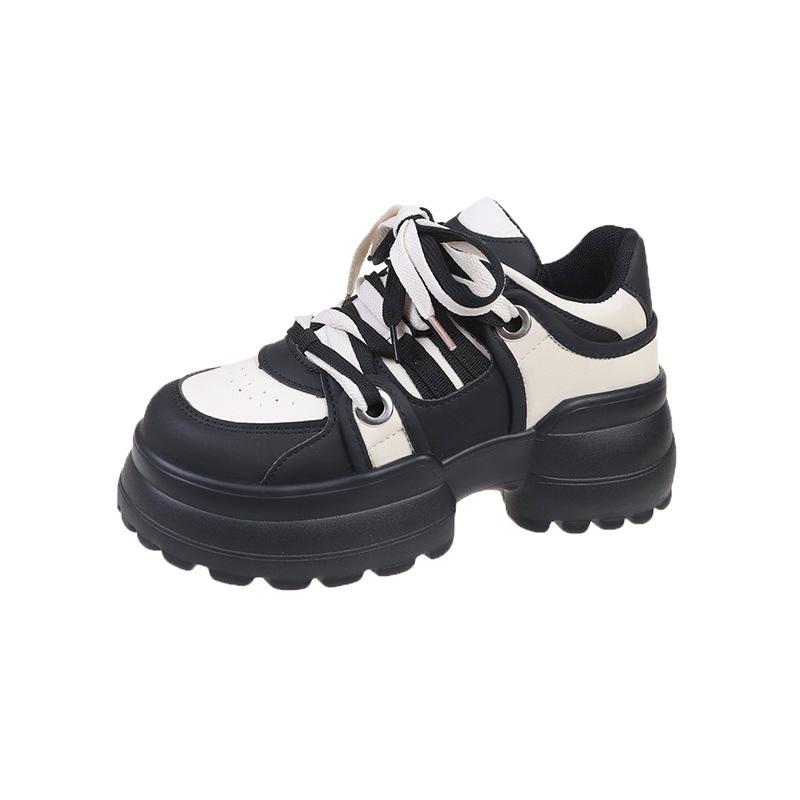 Sales Big Head Ugly Cute Thick Soled Bread Female Female Niche Design Cake Thick Soled All Casual Shoes