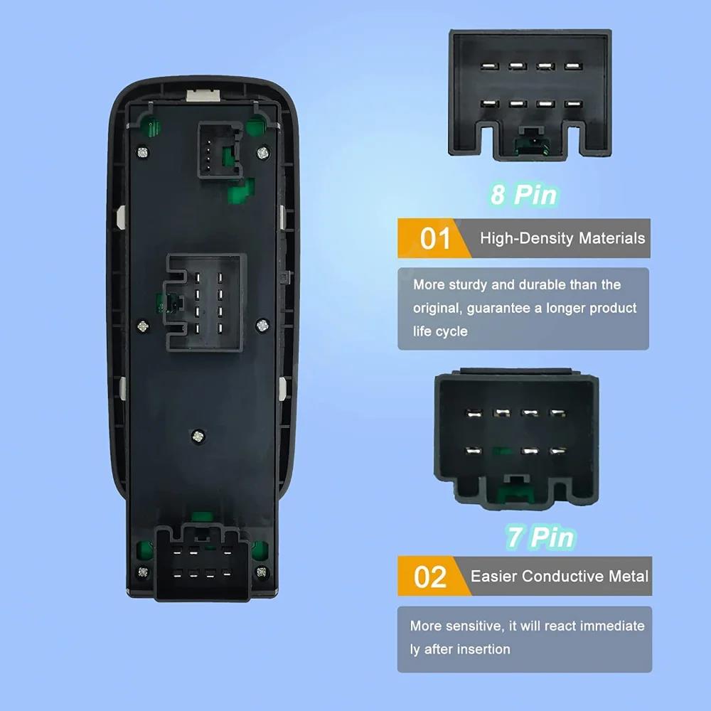 Elecric Window Switch for Ford Fiesta Ecosport 2012 2013 2014 2015 Master Passenger Glass Lifter Control Button Car Accessories