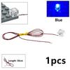 1 Pcs DIY 0.8mm Pin 1x1 1x4 1x2 LED Remote Control Building Block Flash Lamp City Light Lightsaber Spotlight Candle Lamp Bricks
