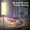 Floor Lamp Modern Standing Lamps with Lampshade Minimalist Tall Lamp with Foot Switch 3 Color Dimmable for Living Room Office
