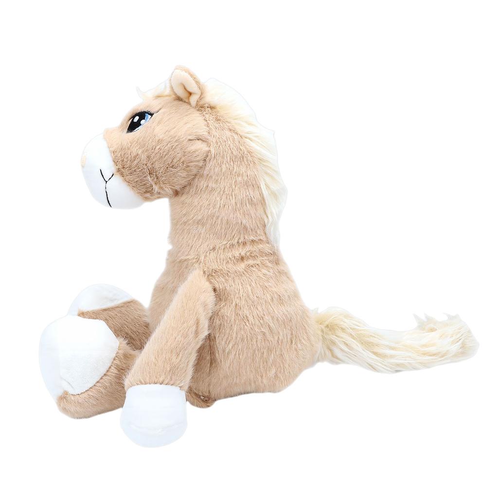 Horse Plush Stuffed Soft Realistic Animal Horse Plush Toy Auspicious Home Decor 11.02 Inch