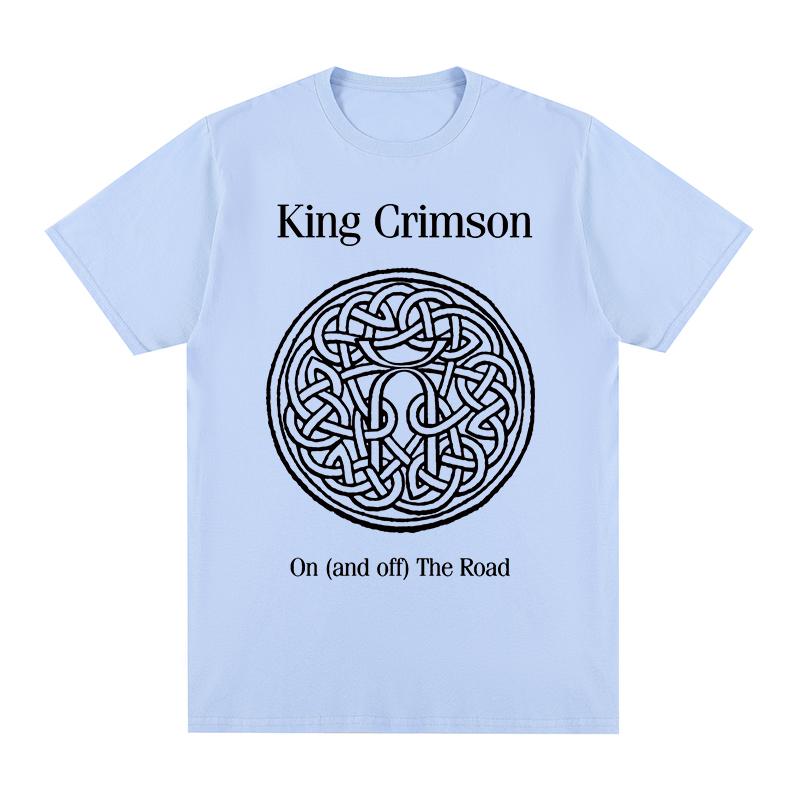 King Crimson Discipline t-shirt bomull herr t-shirt ny T-shirt dam toppar