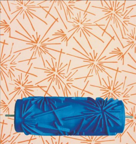 5-Inch Liquid Wallpaper Pattern Roller - DIY Stippling & Wall Painting Tool