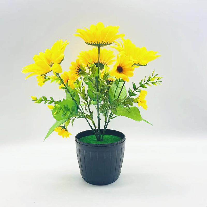 

Artificial Sunflower Simulated Artificial Flower Potted Decoration Interior