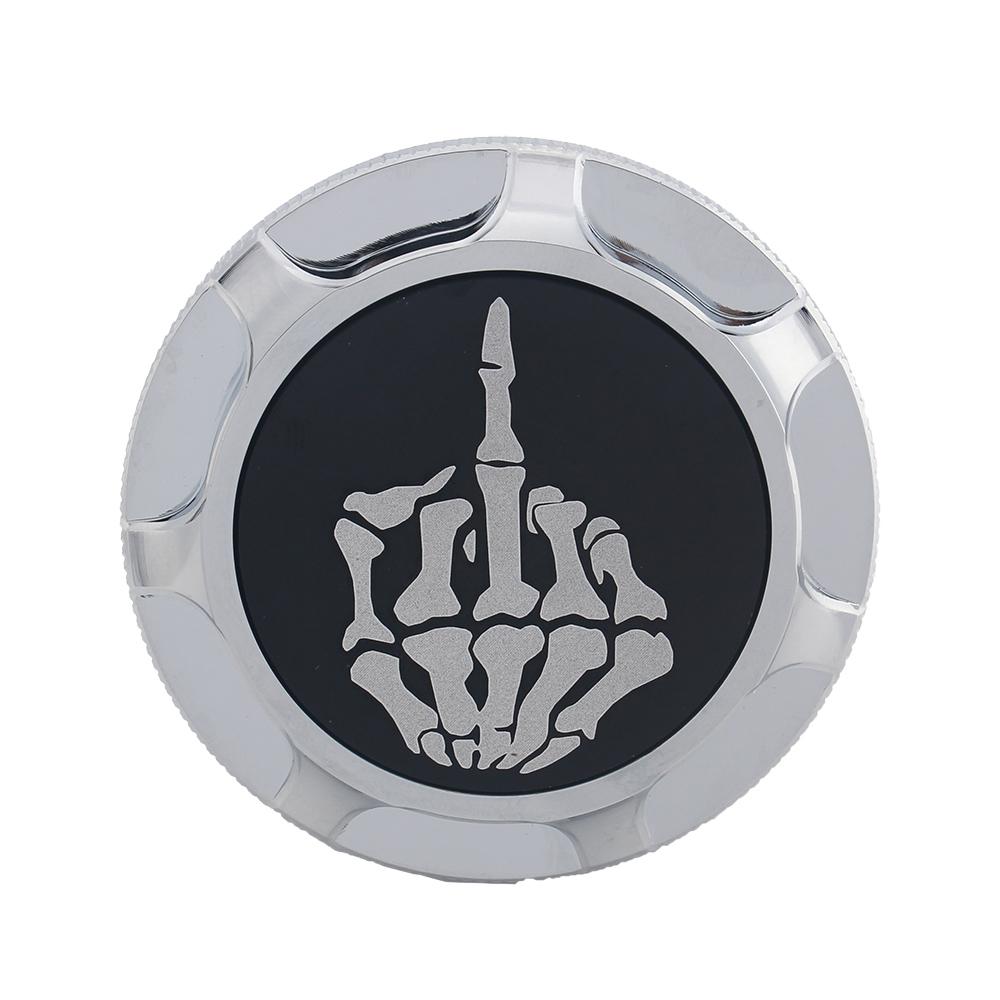 Motorcycle Custom Skull Decorative Oil Cap Fuel Gas Tank Cover Fits For Harley Sportster XL48 883 1200 Touring FLHR Dyna Softail