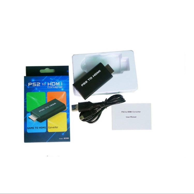 PS2 to HDMI Adapter with Audio & Power for TV Screen Mirroring