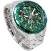 Casio Edifice Men's Chronograph Watch EFR-539DE-3AV Green Stainless Steel 100m Water Resistant