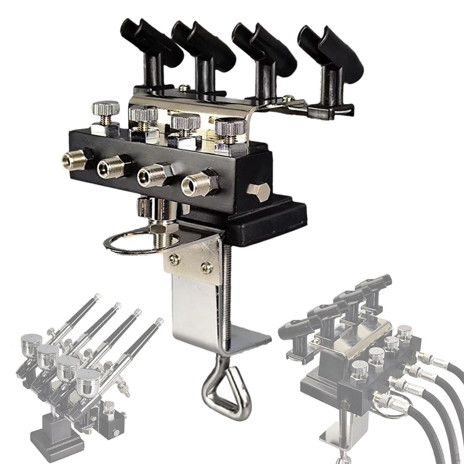 

Держатель Держать 4 с Регулируемым Реле Давления Воздуха Стабильный Множественный Легкий Стенд es Аксессуары
