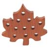 Threading Leaves Toys Set Wooden Thickened Recognition Educational Threading Game Toys Kit