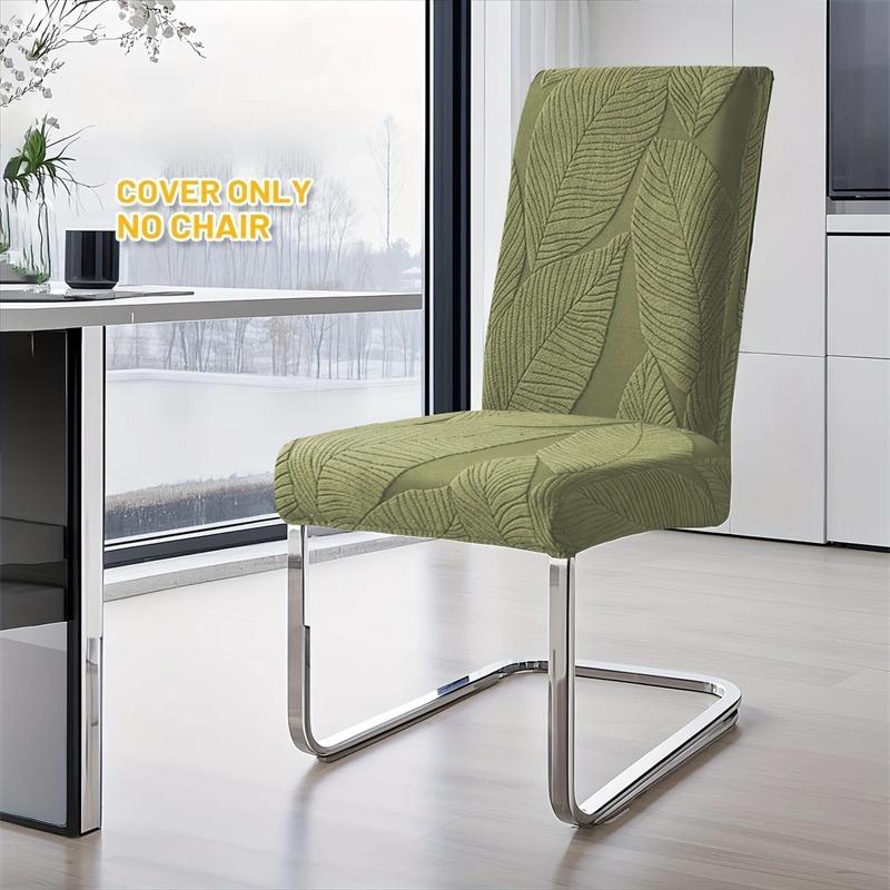 Nordic Universal Dining Chair Covers High Elastic Durable Protective Slipcovers for Restaurant and Home 1 6 Pack