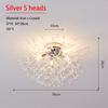 Xiaomi Dandelion Crystal Chandelier Nordic Modern Living Room Dining Room Bedroom Ceiling Light Room Light Fireball Decorative Light