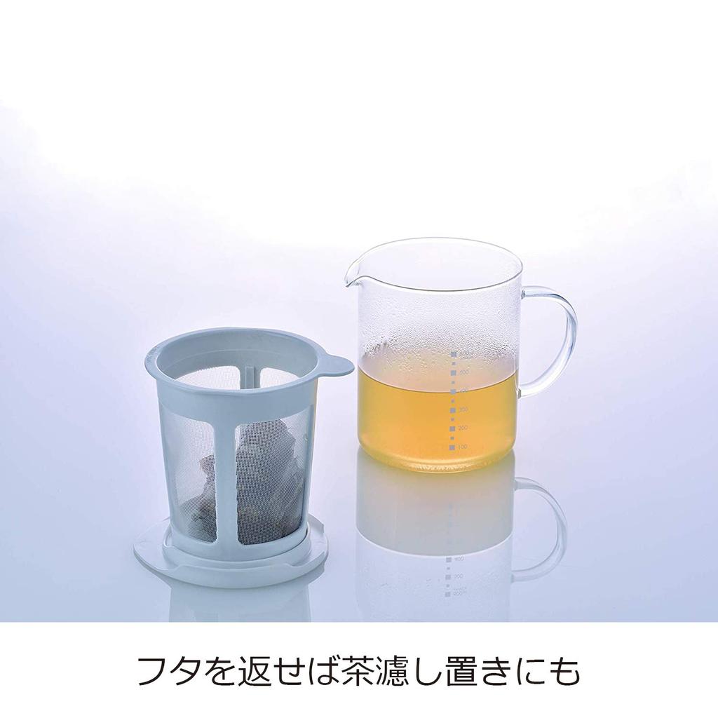 HARIO Dashi Stock Pot, 600ml Capacity, White, Made In Japan, Perfect Gift, DP-600-W