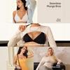 OEAK Nahtloser Bügelloser Dreieck-Bralette für Damen - Bequem, Sexy, Tief ausgeschnitten, Ohne Polster, zum Überziehen