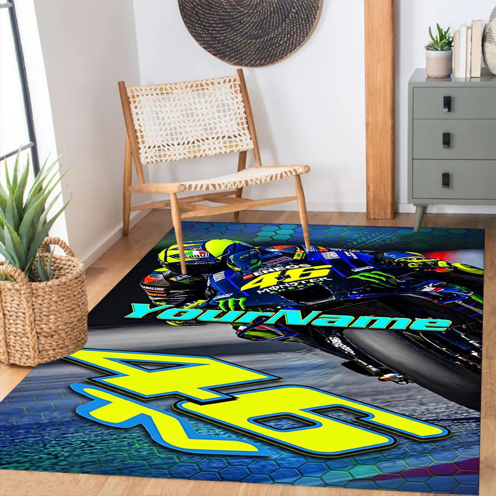 Doctor46 Personalized Name Area Rug Perfect For Dining Room Living Rooms Balcony Entryway Antislip Carpet Decorate Offices