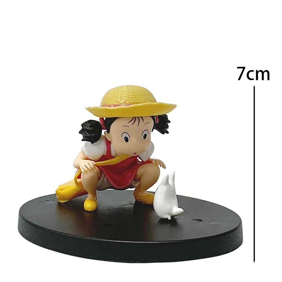 Anime Peripheral Collectible Model Toy Film My Neighbor Totoro Girl Mei Figure Cute Doll Decoration Gift G PVC Kid Friendly Entertaining Fun Play Safe