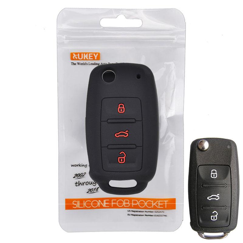 Genuine Leather Car Key Fob Case Cover For VW POLO BEETLE PASSAT TIGUAN MK5 GTI Genuine Leather Car Key Fob Case Cover For VW POLO BEETLE PASSAT TIGUAN MK5 GTI