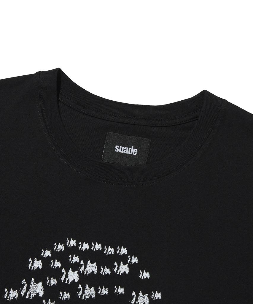 Seuweideu Albino Skull Tee [Black]