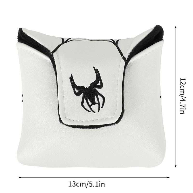 Embroidery Spider Golf Supplies Golf Putter Sleeve Head Cover Putter Ball Head Cap Cover Golf Club Cover 2026