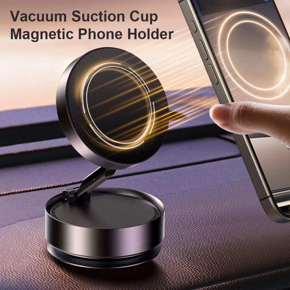 

360° Adjustable Car Navigation Bracket Double Sided Adsorption Bracket Support чорний