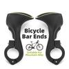 Pohodlné fluorescenční koncovky řídítek na kolo Ergonomický design Gripy na řídítka kola Cyklistický doplněk