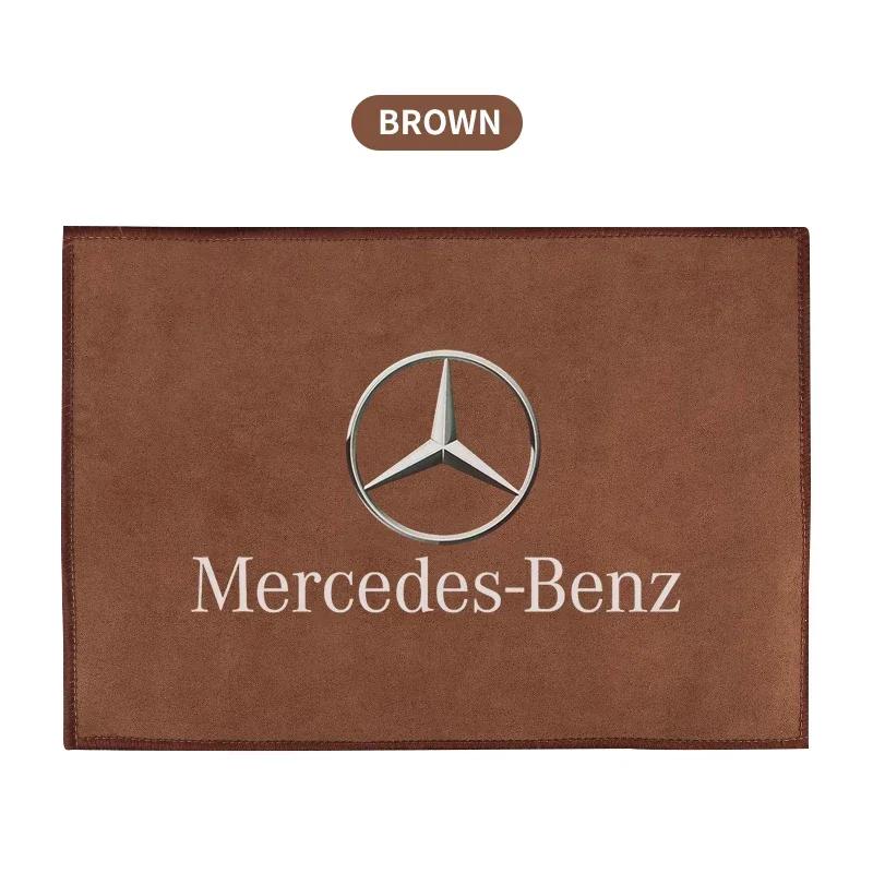 

Car Logo Cleaning Towel Wipe Drying Cloth Clean Tools For Mercedes Benz AMG Class W204 W205 W203 W206 W220 W211 W212 GLC CLS