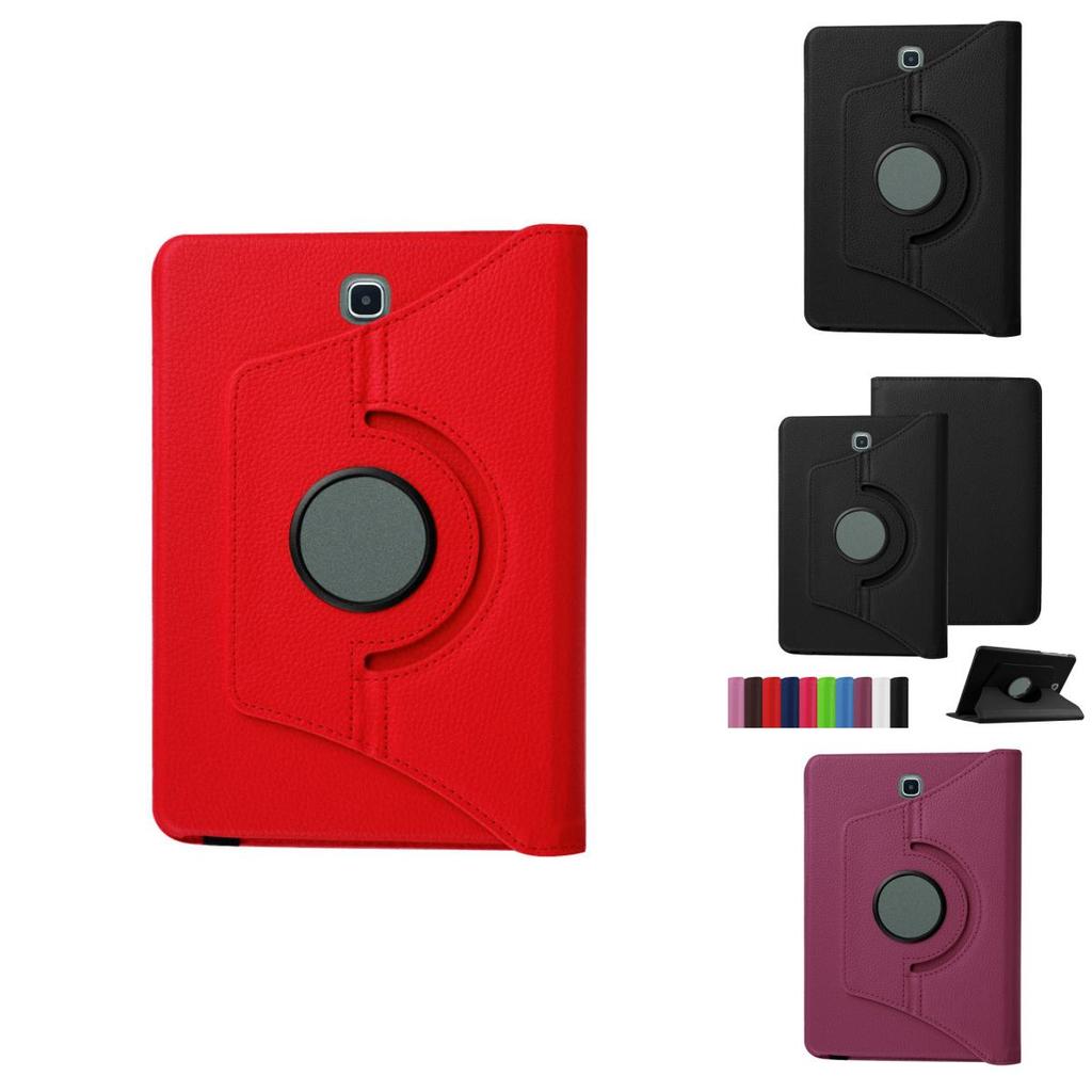 Versatile Rotating Stand Case Cover For Samsung Galaxy Tab A 7.0 8.0 9.7 10.1 T580 With Anti-dirt And Anti-fingerprint Features