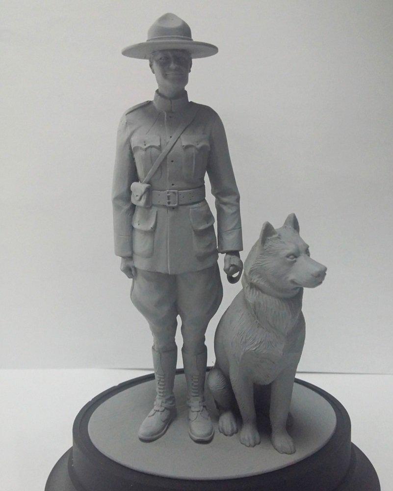 ICM 1/16 Scale Royal Canadian Mounted Police and Police Dog Plastic Model Kit 16008