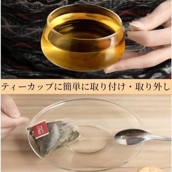 YFFSFDC Disposable Tea Bags 100 Pieces Drawstring Pack Unbleached Non-Woven Fabric Coffee Triangle Barley Cold Brew Corner Strainer Filter Bag Heat