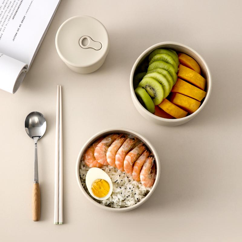 700ML 250ML Rund Silikon Matboks Kjøleskap Matoppbevaringsboks Mikrobølgeovn Oppvaskmaskinsikker Matbeholder med Lokk