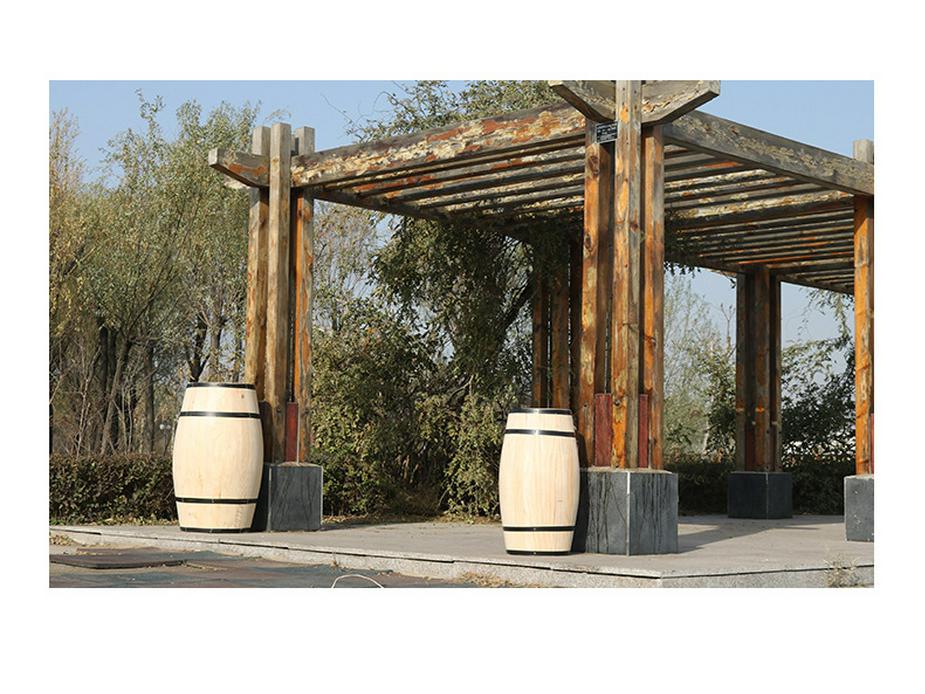 Wooden Wine Barrel Decoration - Oak Beer Barrel Wedding & Bar Photography Prop