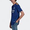 adidas Real Madrid Away Player Edition Soccer/Football Sports Short Sleeve Blue Men's GM6775
