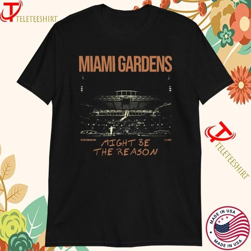 Morgan Wallen Miami Gardens Might Be The Reason I’m The Problem Tour 2025 Shirt 3XL