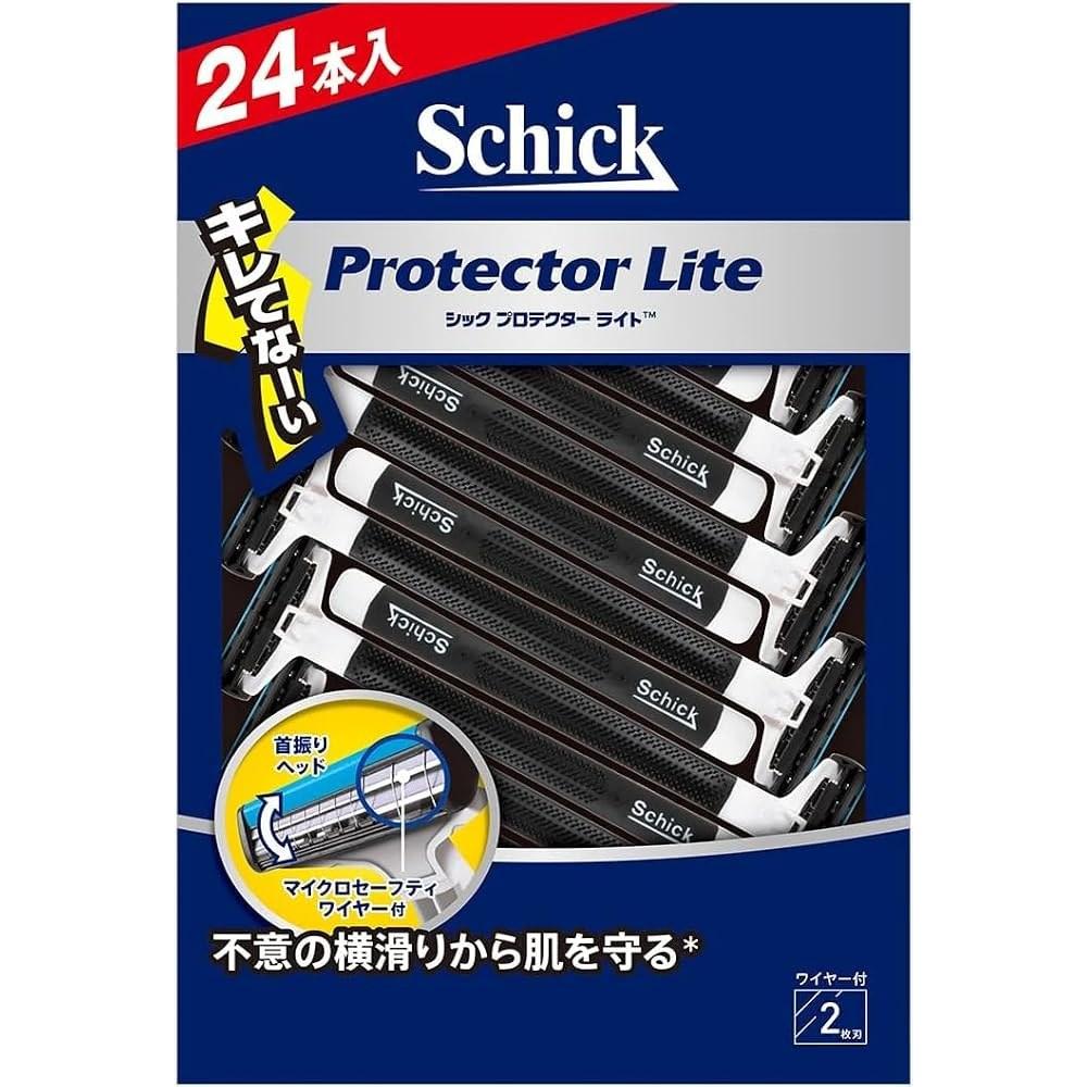 Schick Protector Light Disposable Razors 2-Blade (24 pcs)