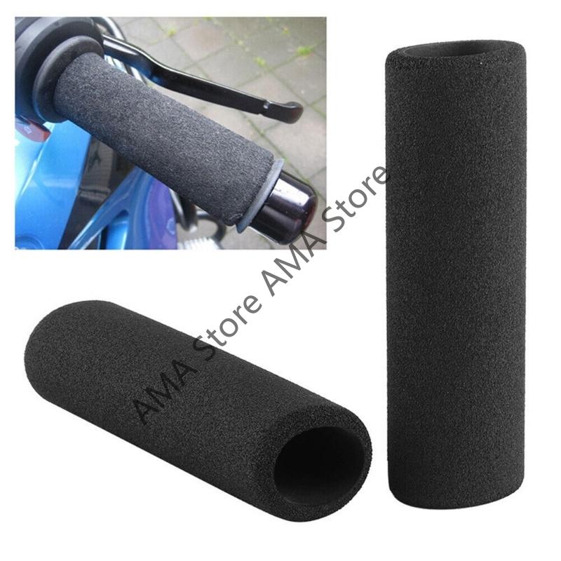 X7JF Anti Vibration Motorcycle Grip Covers Thickened Sponge Sleeves Universal ATV Handlebar Grips for R850 R1100GS R1150G